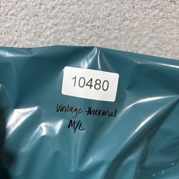 Vintage Sears Thermal Shirt Men's M/L Waffle Knit Base Layer USA 70s 80s - Picture 6 of 6